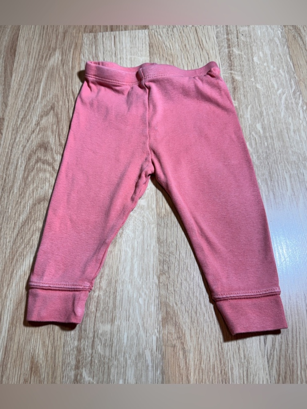 Girls' Pink Stretch Cotton Leggings - Kids Bottoms
